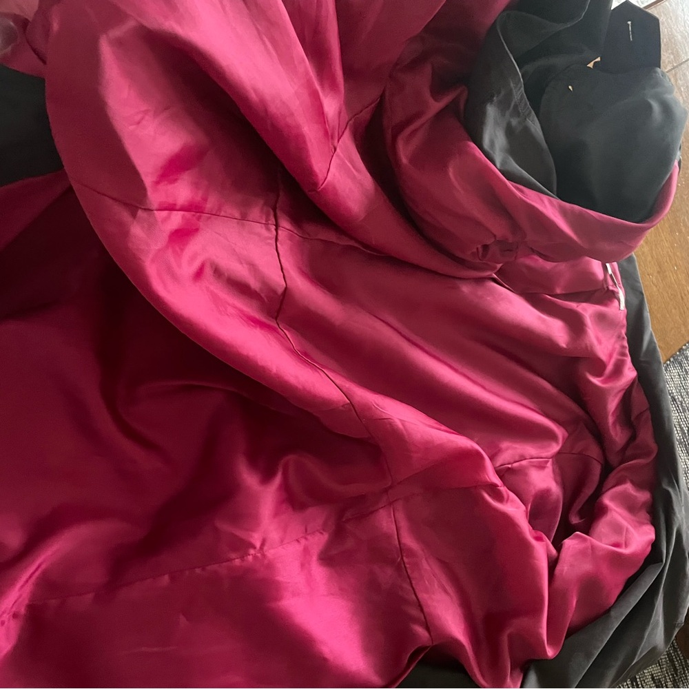 Gap hot pink lined trenchcoat - Picture 3 of 6